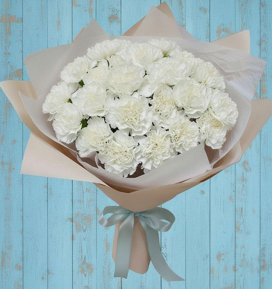 Букет цветов из: Гвоздики в Гатлукае