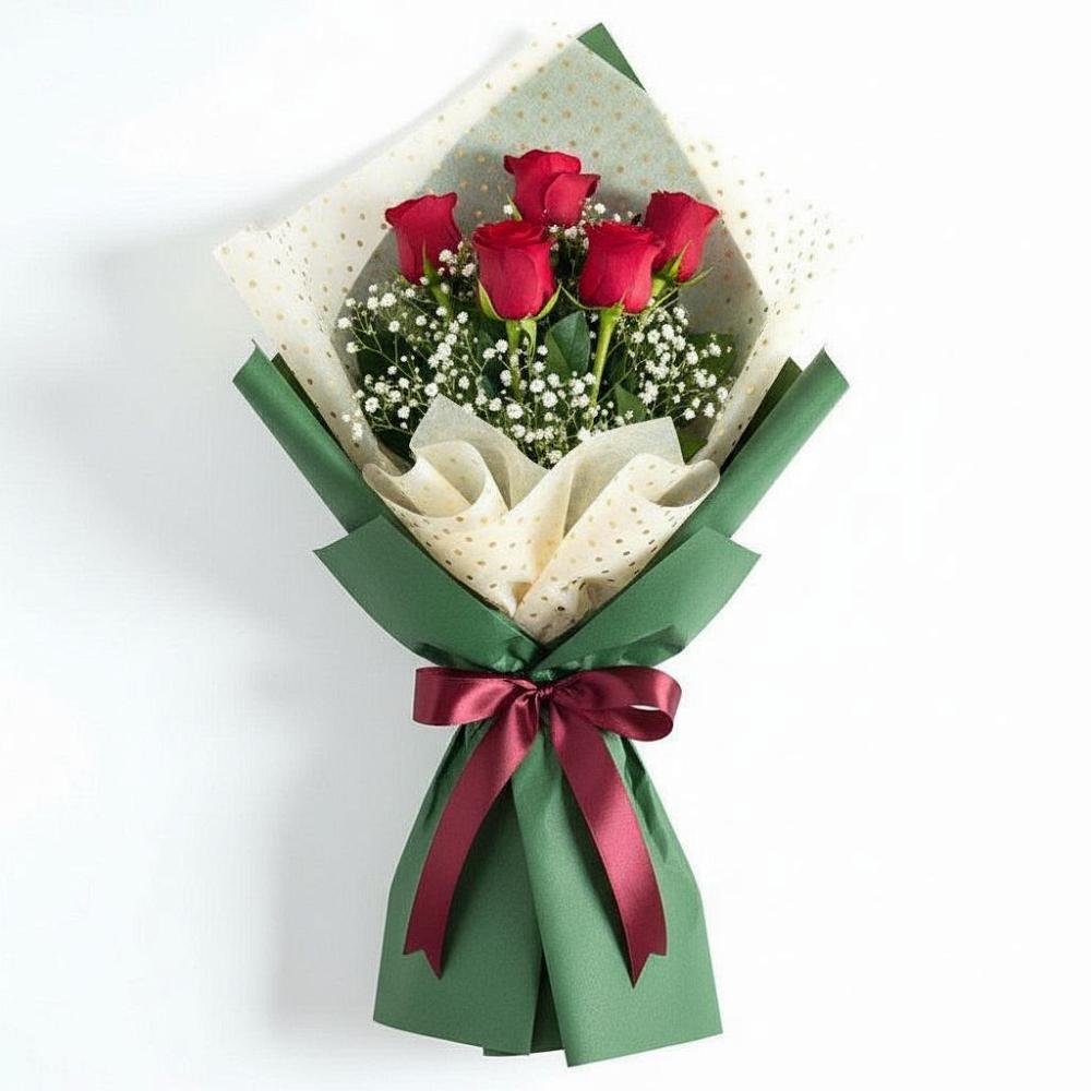 Букет цветов из: Розы в Гатлукае