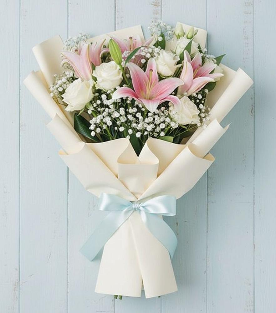 Букет цветов из: Лилии в Гатлукае