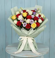 Букет цветов из:  Розы в Гатлукае