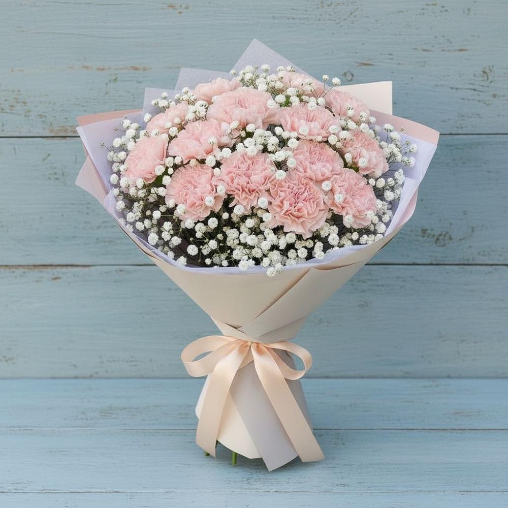 Букет цветов из: Гвоздики в Гатлукае