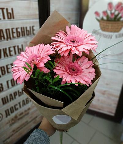 Букет цветов из: Герберы в Гатлукае