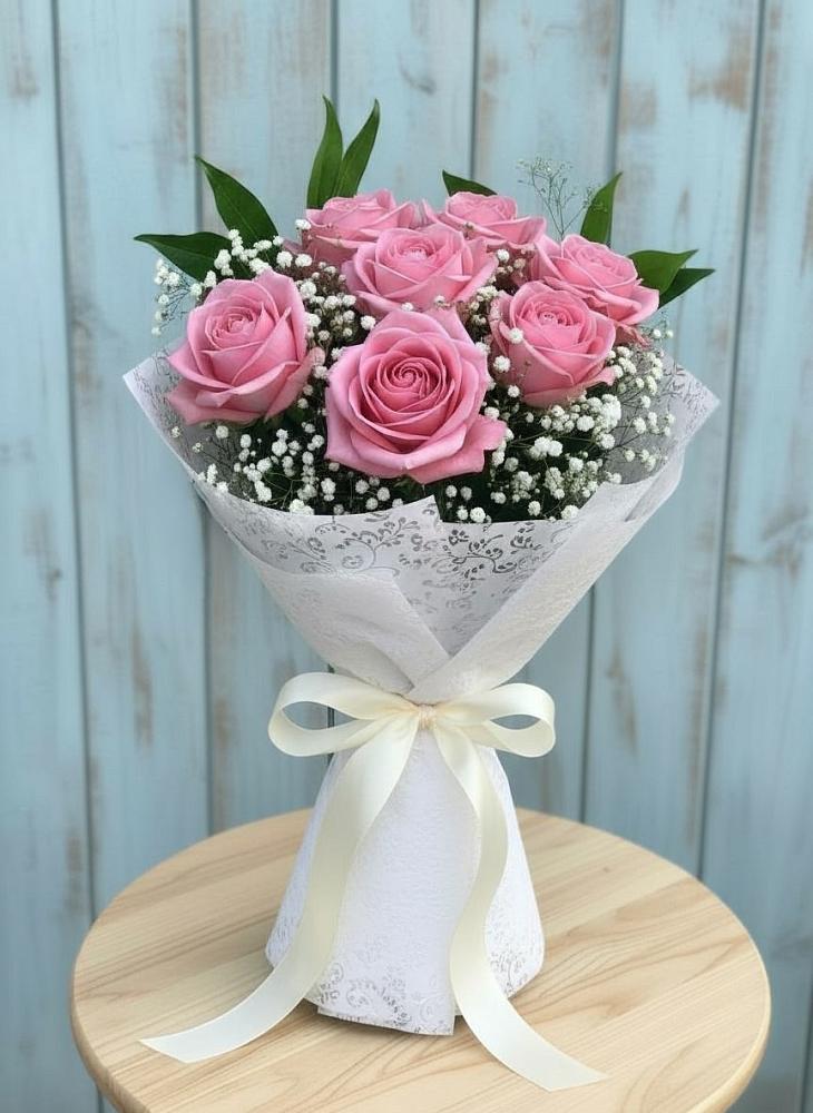 Букет цветов из: Розы в Гатлукае