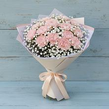 Букет цветов из:  Гвоздики в Гатлукае