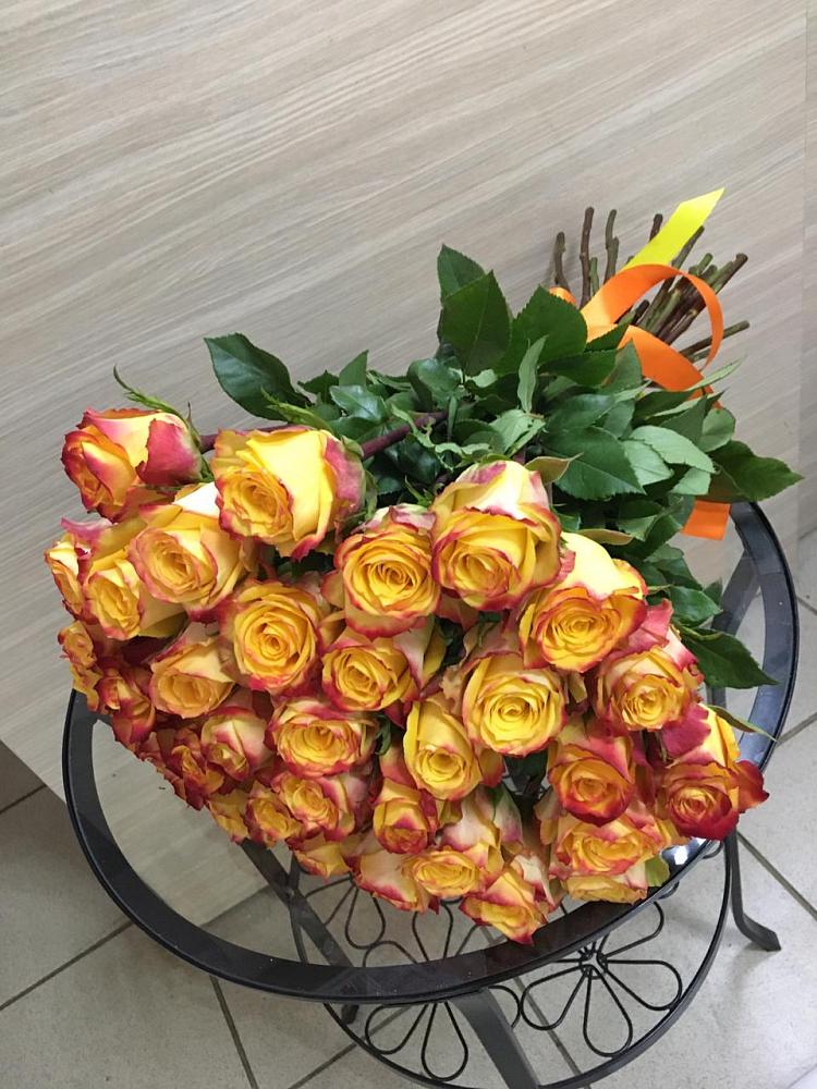 Букет Желтые розы в Гатлукае