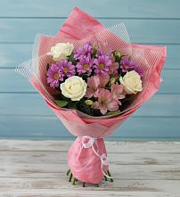 Букет цветов из:  Герберы в Гатлукае