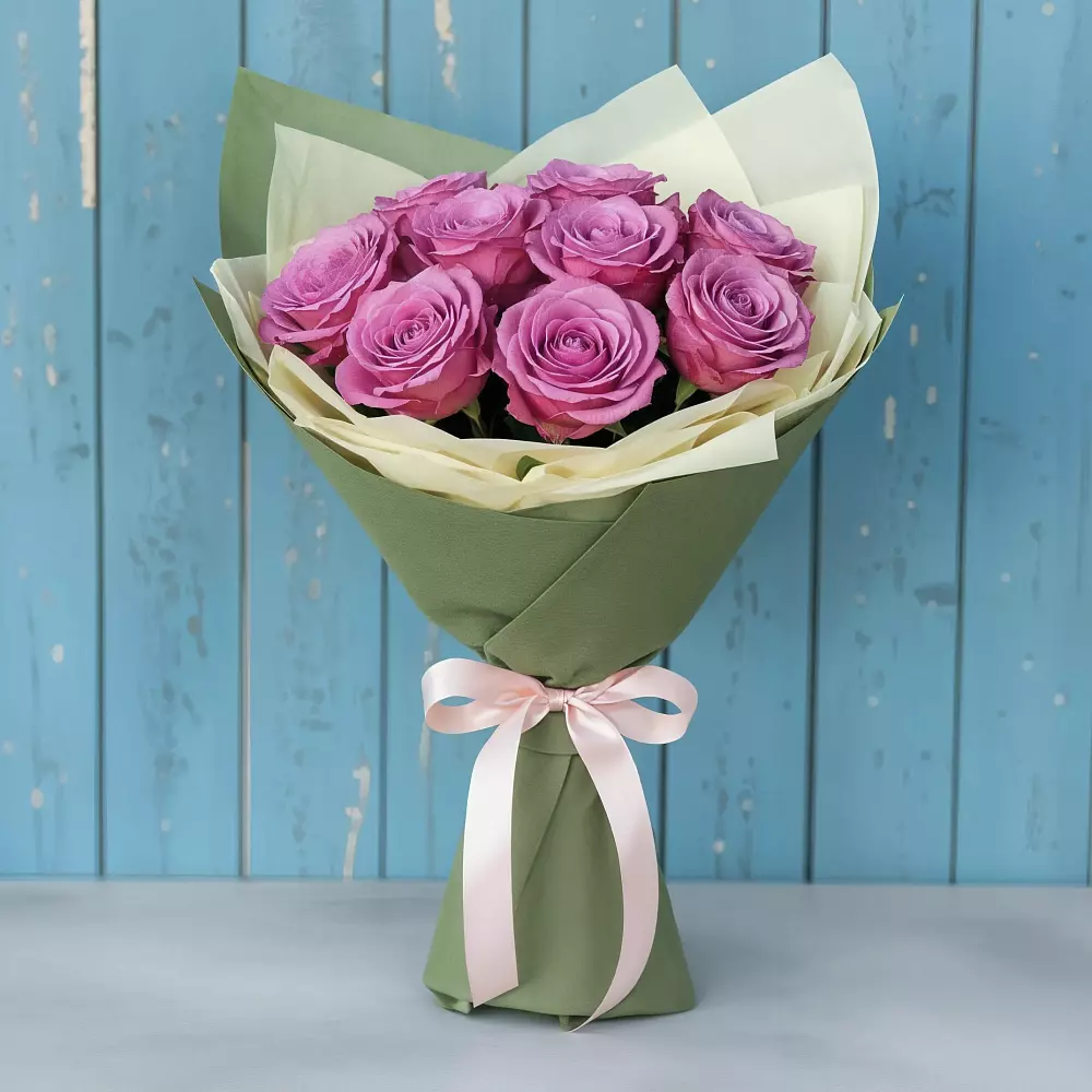 Букет Розы Фёрст Леди в Гатлукае