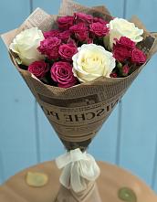 Букет цветов из:  Розы в Гатлукае