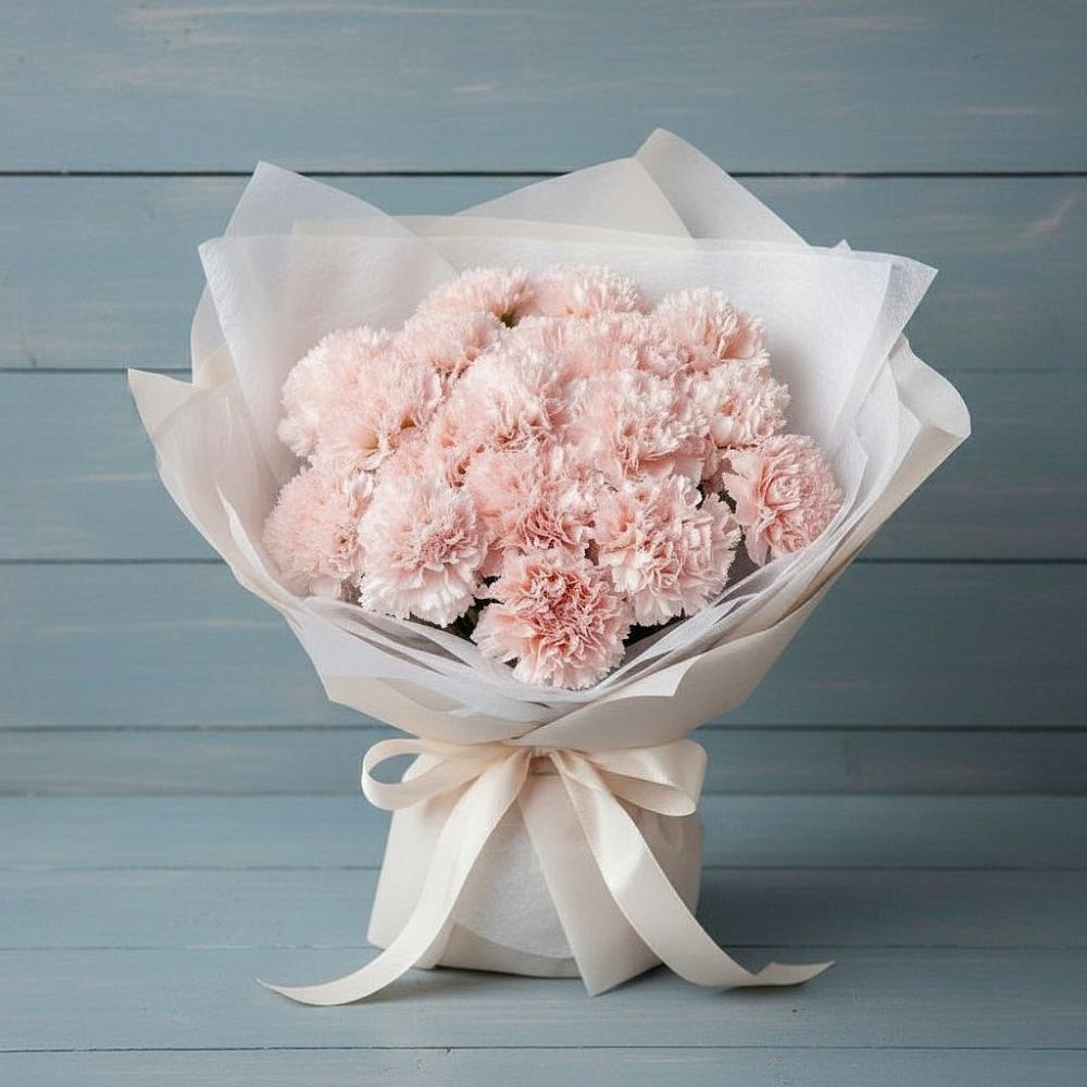 Букет цветов из: Гвоздики в Гатлукае