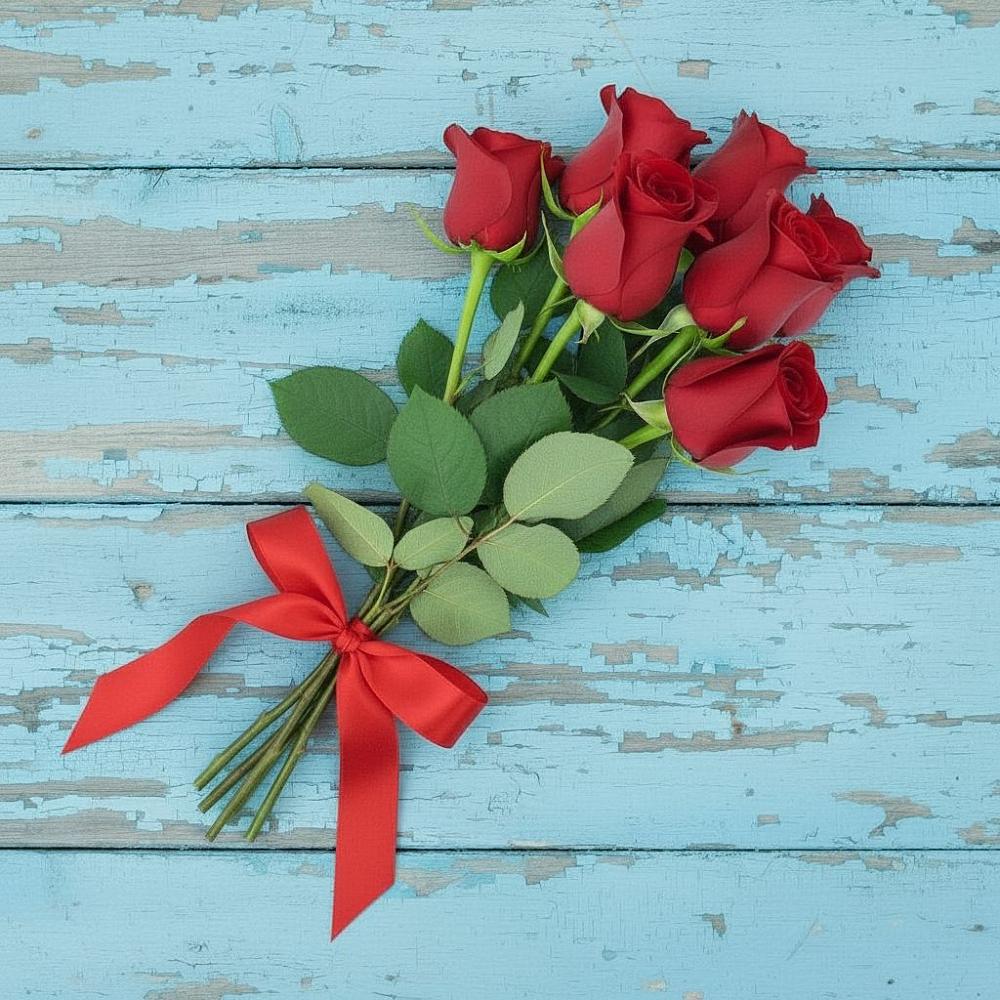 Букет Красные розы в Гатлукае